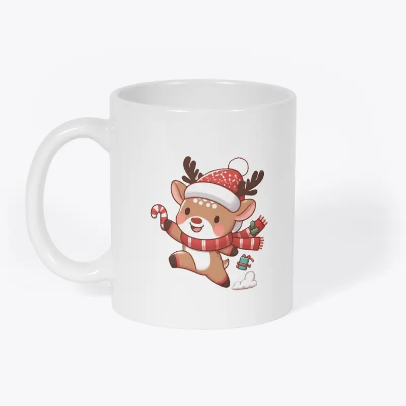 Christmas Cute Reindeer - Mug