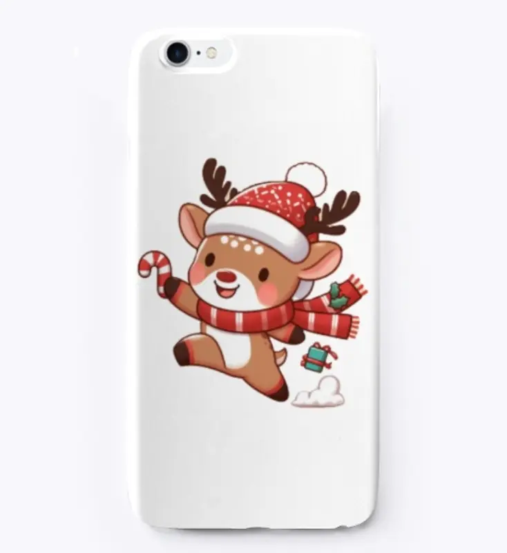 iPhone Case - Christmas Cute Reindeer